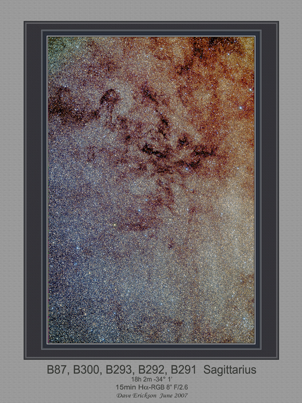 B291, B292, B293, B87, B300 Sagittarius